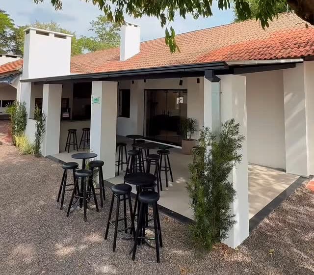 Área externa da nova sede